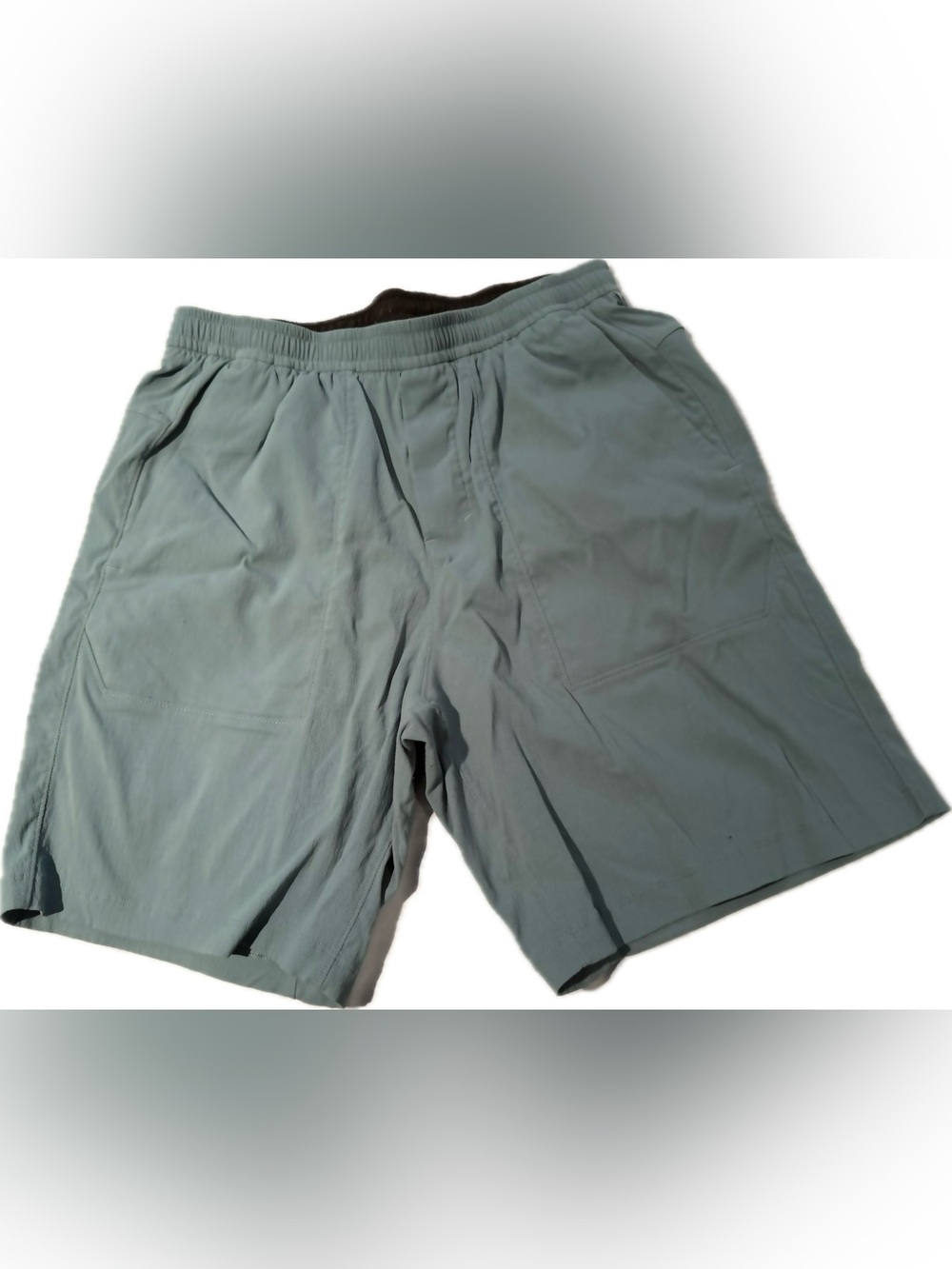 Lululemon Men's Elastic-Waist Shorts - Sage Green